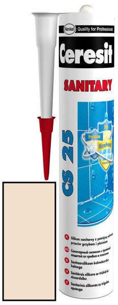 Silikon sanitarny CS 25 Ceresit 280ml Caramel