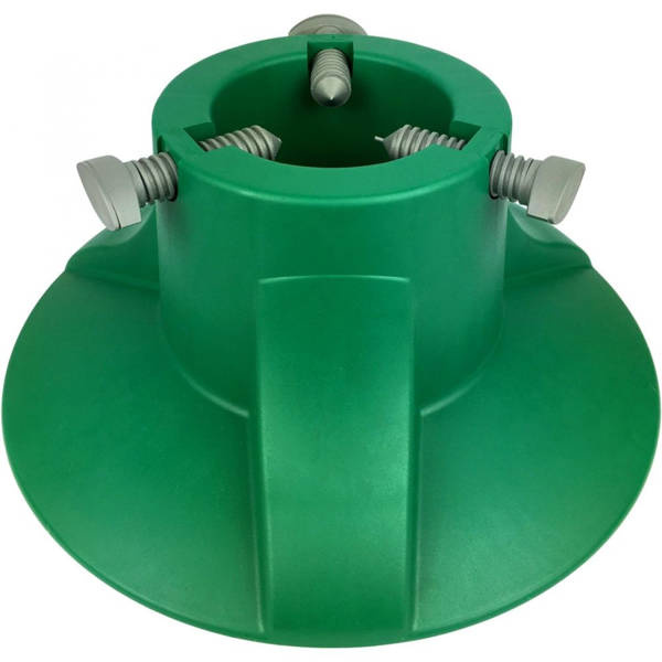 Stojak do choinki plastikowy zielony 39,5cm