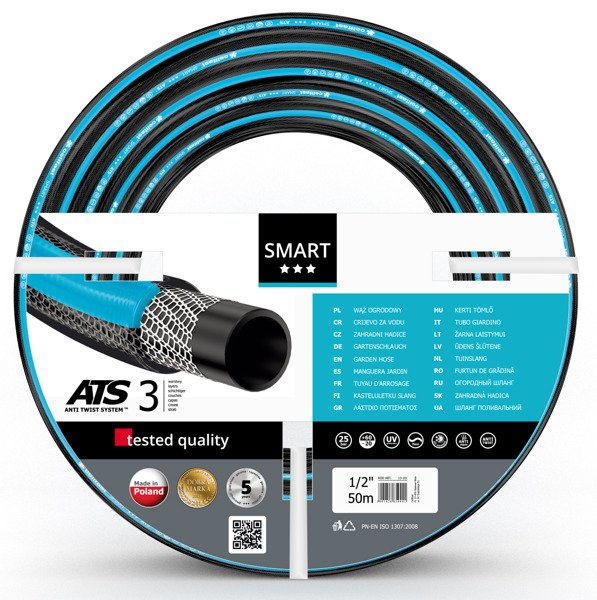 Wąż ogrodowy Smart 1/2'' 50m Cellfast