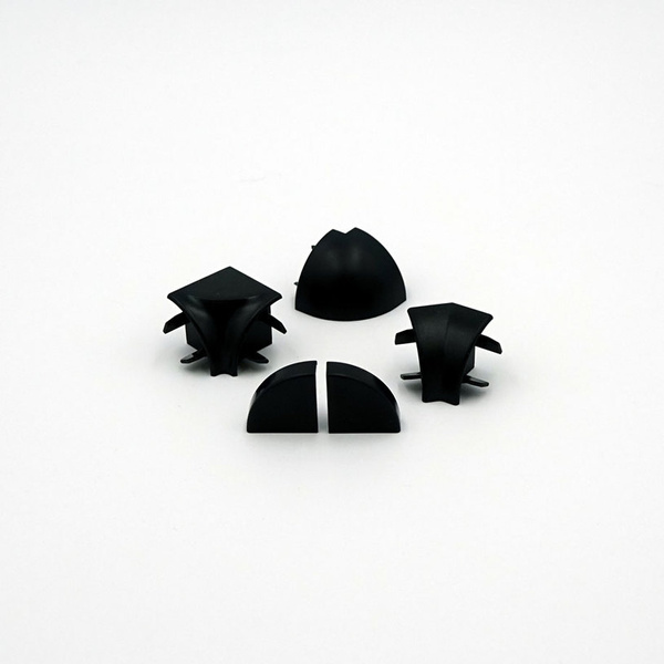 Zakończenia do listwy przyblatowej Hi4 12 sztuk