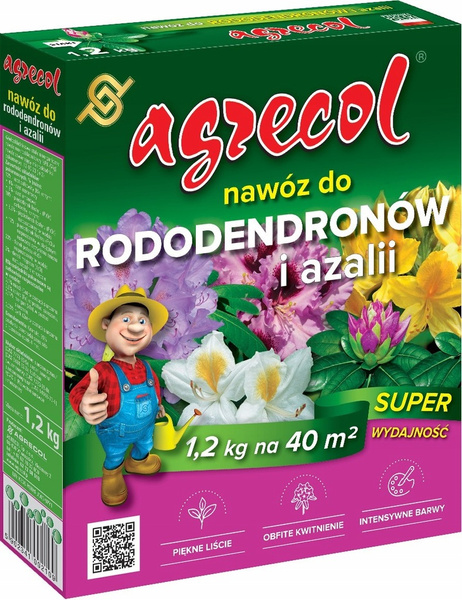 Nawóz specjalistyczny do rododendronów, azalii 1,2kg Agrecol