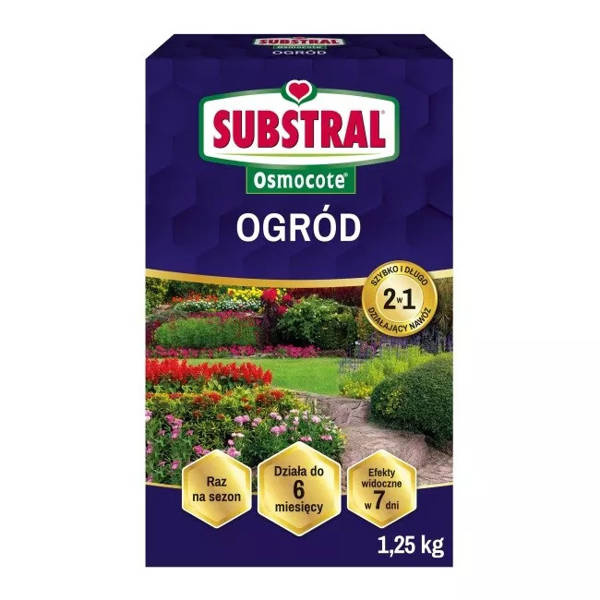 Nawóz Substral Osmocote 2w1 Ogród 1,25kg