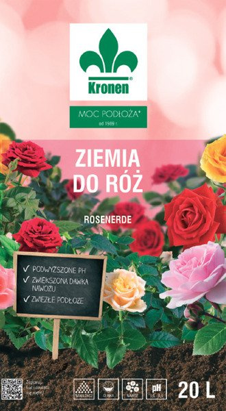Ziemia do róż 20L Kronen