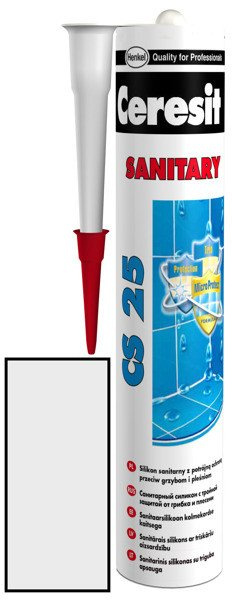Silikon sanitarny CS 25 Ceresit 280ml Silver