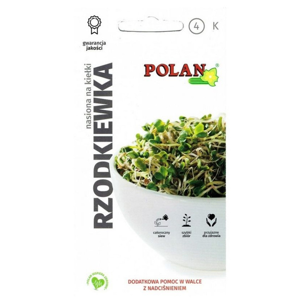 Nasiona na kiełki Rzodkiewka 15g