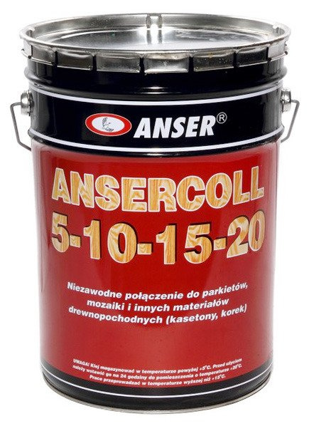 Klej do parkietu Ansercoll 5-10-15-20 5,5kg