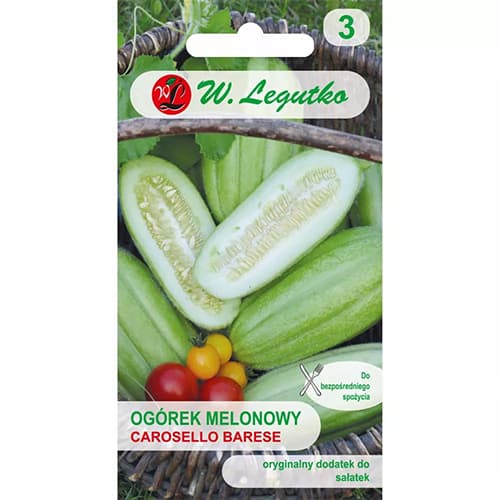 2 g, Melounová okurka Carosello Barese - : Monžstvo balíkov: 2 g