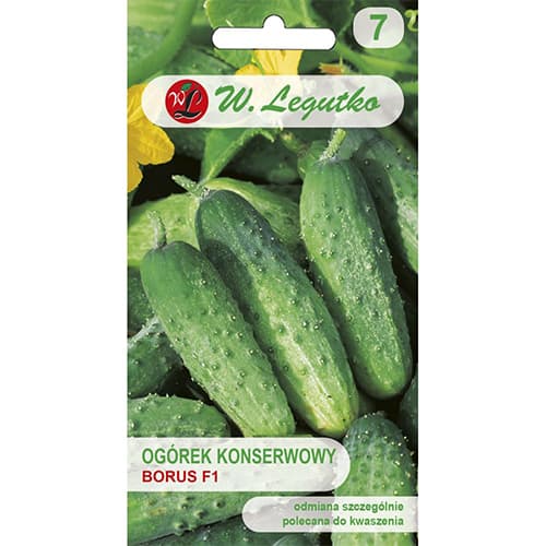 4 g, Polní okurka pro moření Borus F1 - : Monžstvo balíkov: 4 g