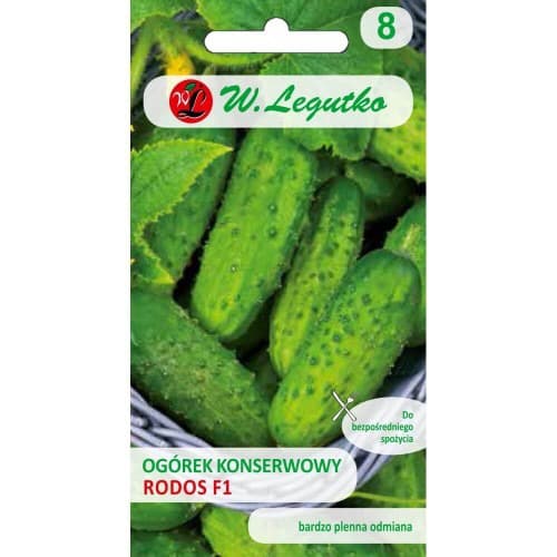 1 szt, Uborka cornichon Rodos F1 - Magok: Mod de ambalare: 5 g