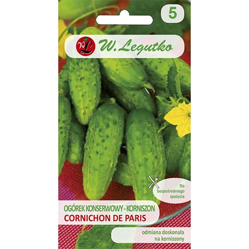 1 szt, Uborka Cornichon de Paris - Magok: Mod de ambalare: 5 g