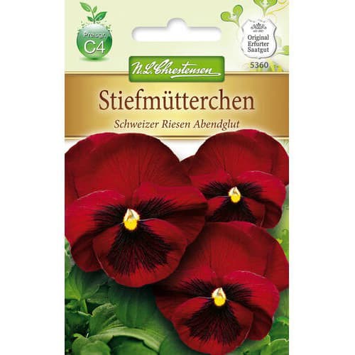 1 szt, Árvácskák Swiss Giant Evening glow - Magok: Mod de ambalare: 1 db