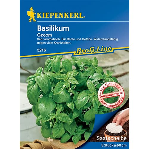 1 szt, Bazsalikom Gecom - Magok: Mod de ambalare: 1 db