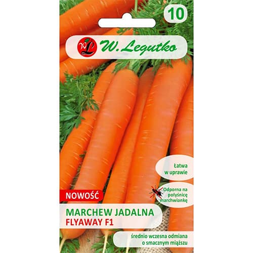 1 szt, Sárgarépa Flyaway F1 - Magok: Mod de ambalare: 0.5 g