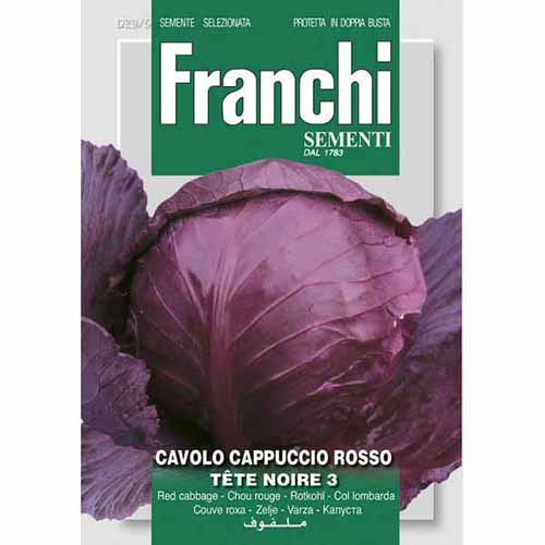 1 szt, Vöröskáposzta Tete Noire 3 - Magok: Mod de ambalare: 1 db