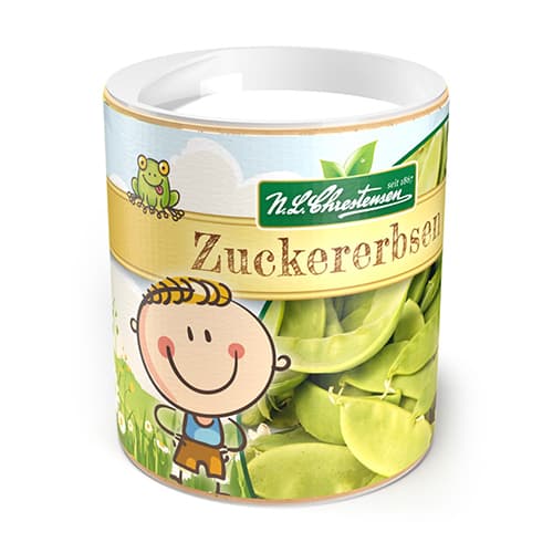 1 szt, Dose Gartenkinder Zuckererbse - Samen: Ilość w opakowaniu: 1 Stück