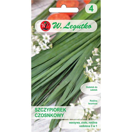 1 szt, Schnittknoblauch - Samen: Ilość w opakowaniu: 1 g