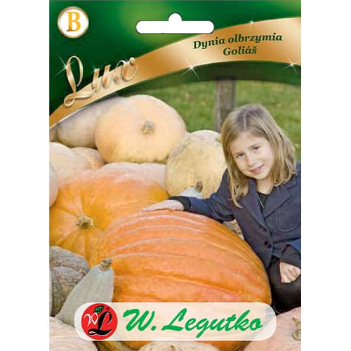 1 szt, Kürbis Golias - Samen: Ilość w opakowaniu: 3 g