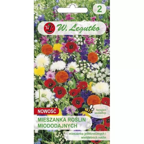 1 szt, Mischung von Pflanzen mit essbaren Blüten - Samen: Ilość w opakowaniu: 3 g