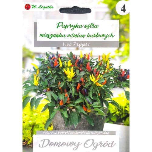 1 szt, Gewürzpaprika Mischung - Samen: Ilość w opakowaniu: 0.5 g