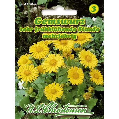 1 szt, Gemswurz - Samen: Ilość w opakowaniu: 1 Stück