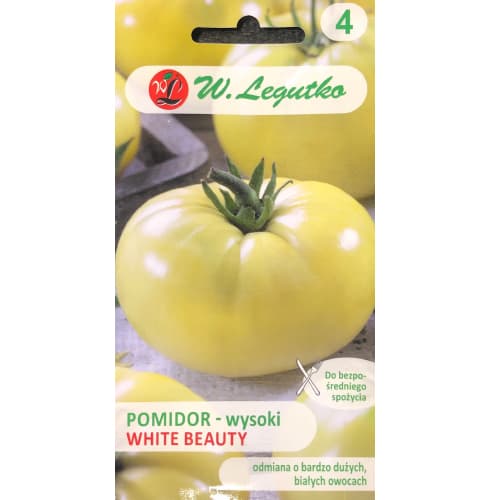 1 szt, Tomate White Beauty - Samen: Ilość w opakowaniu: 0.2 g