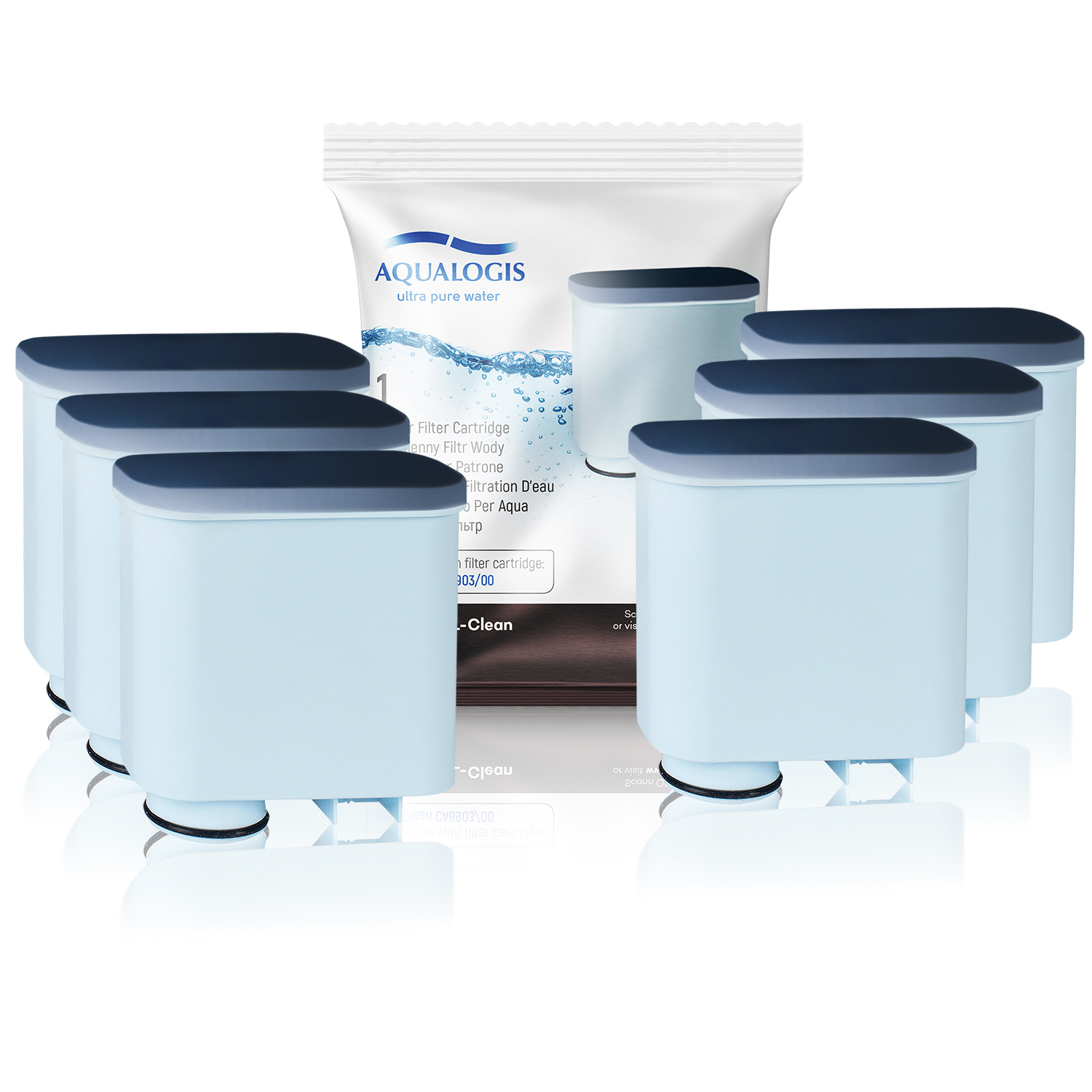 Filtr Wody AL-Clean Do Ekspresów Saeco Philips LatteGo CA6903 6 szt.