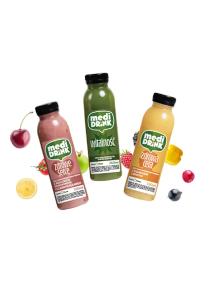 Dieta Sokowa, 5 soków x 360 ml - 1000 - Catering dietetyczny