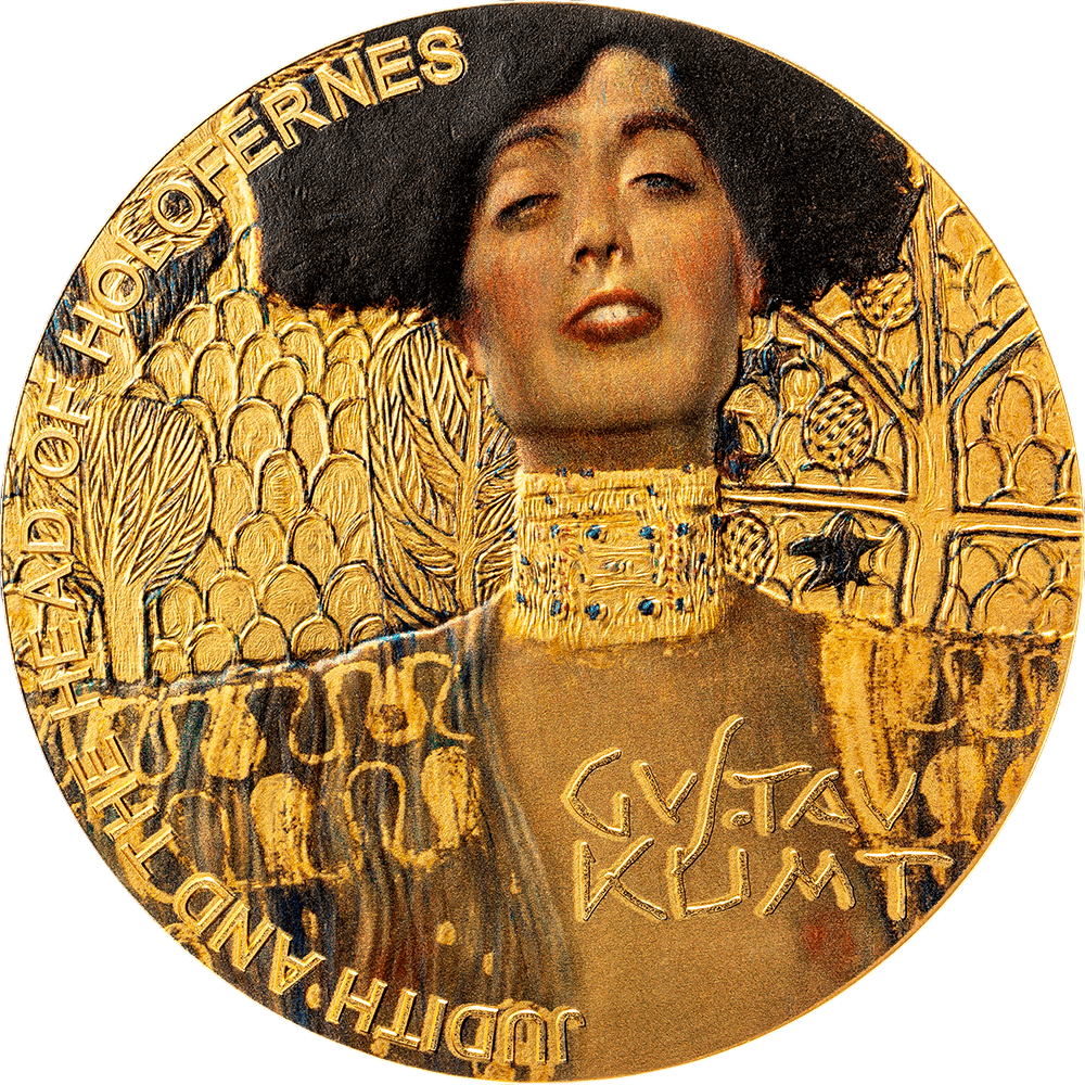 Srebrna moneta Złoci artyści: Judyta i głowa Holofernesa 2023 2 uncje - wysyłka 24 h! - Mennica Skarbowa