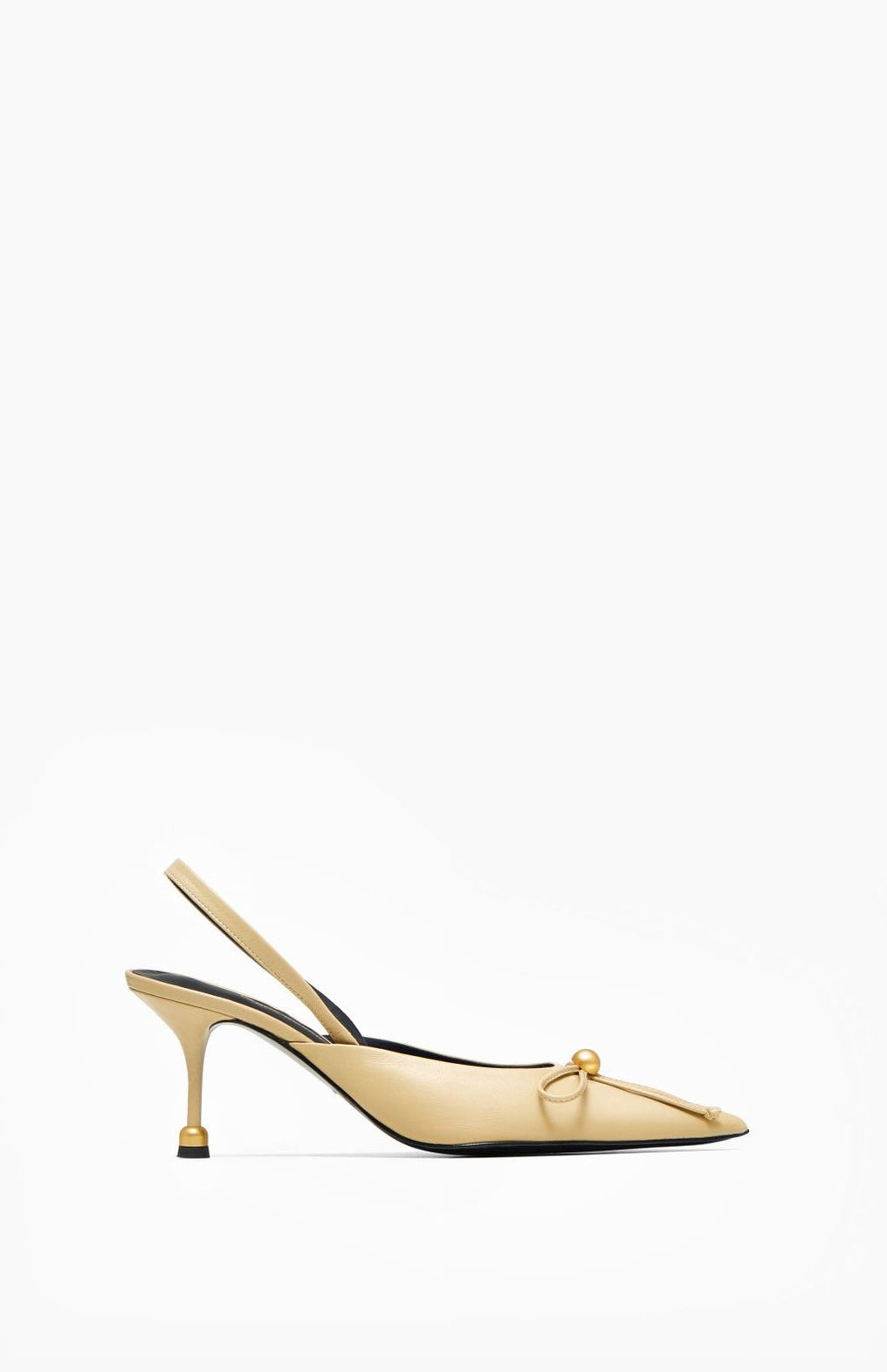 Szpilki damskie Klapki damskie BELLA BUTTER CREAM 38 - Vanda Novak