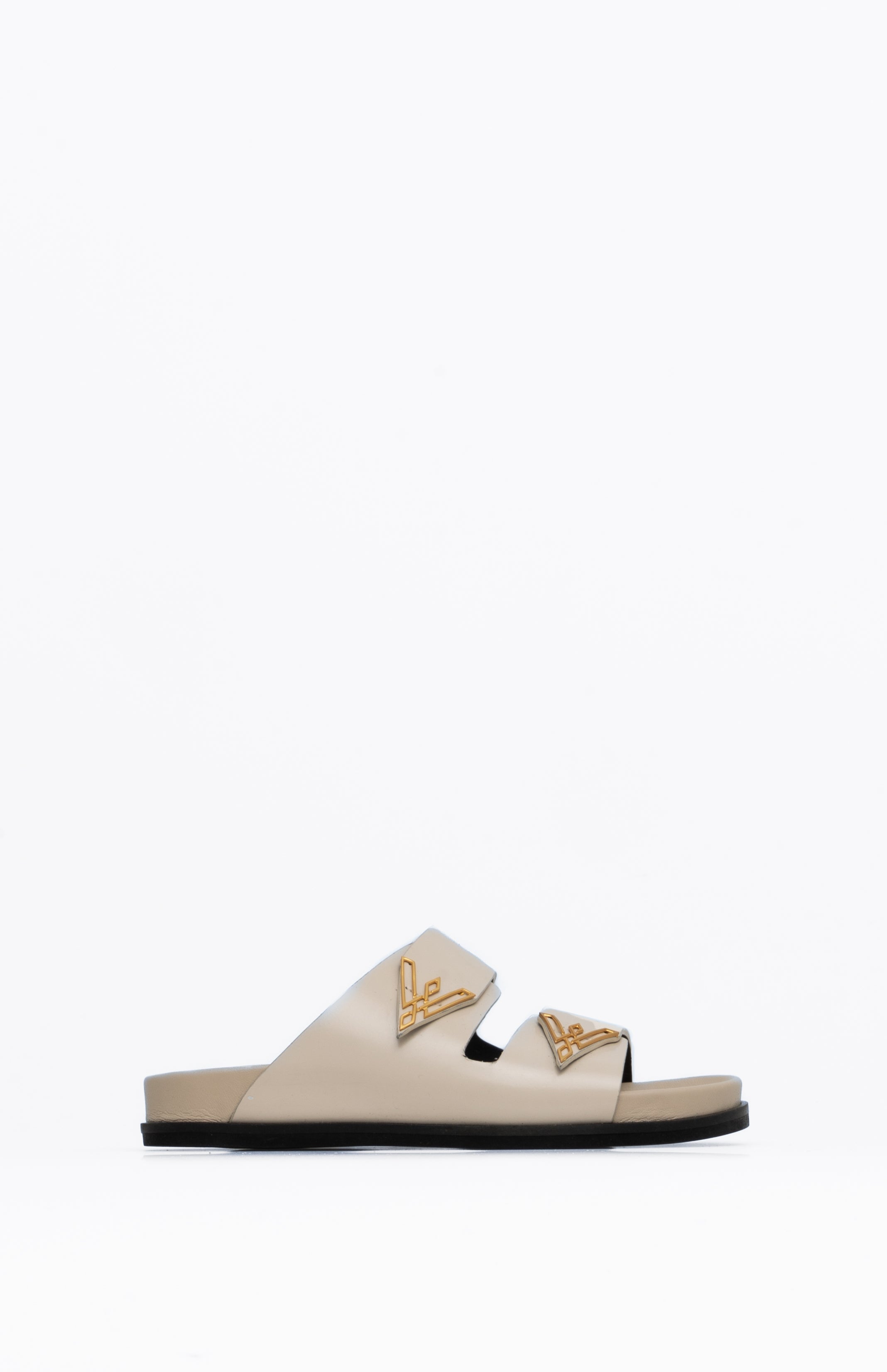 Klapki damskie SANDY CRISTAL NUDE 36 - Vanda Novak