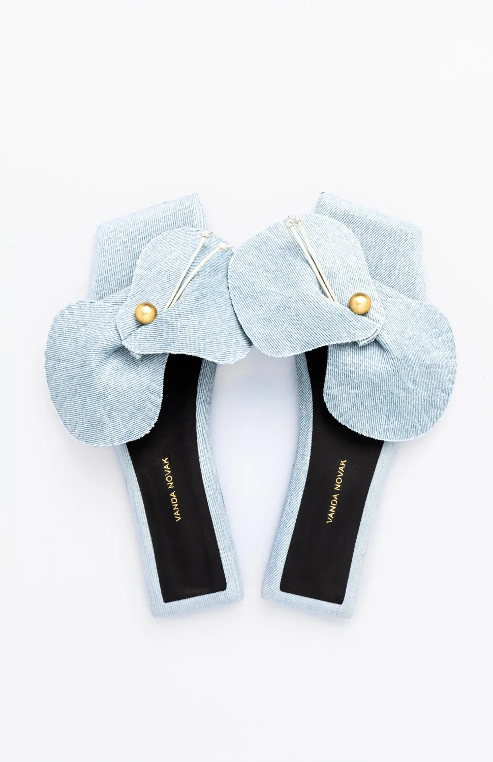 Klapki damskie STELLA LIGHT JEANS 37 - Vanda Novak