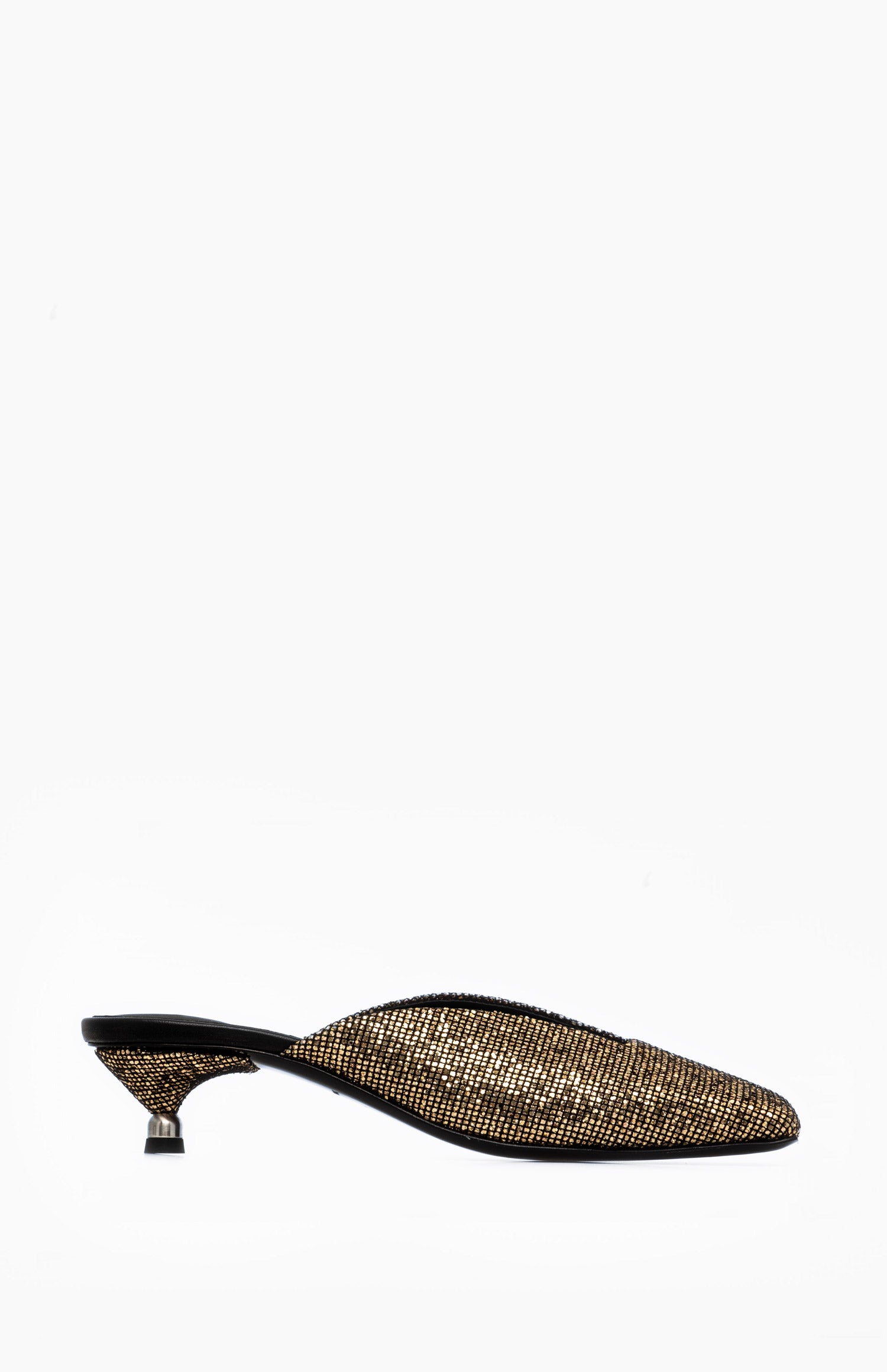 Czółenka na obcasie TERESA GOLDEN GLAM 42 - Vanda Novak