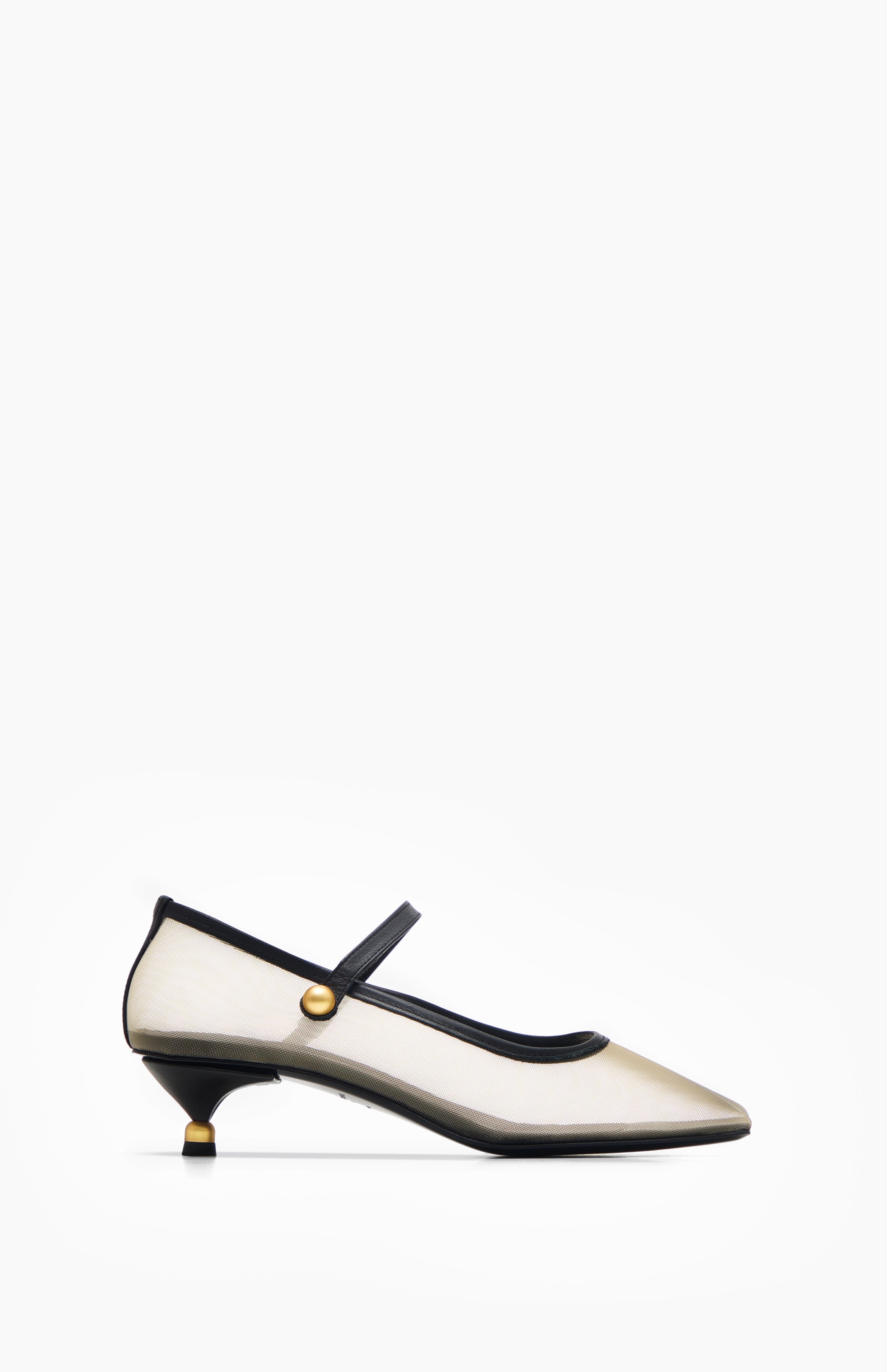 Szpilki damskie COCO TRANSPARENT IVORY 37- Vanda Novak