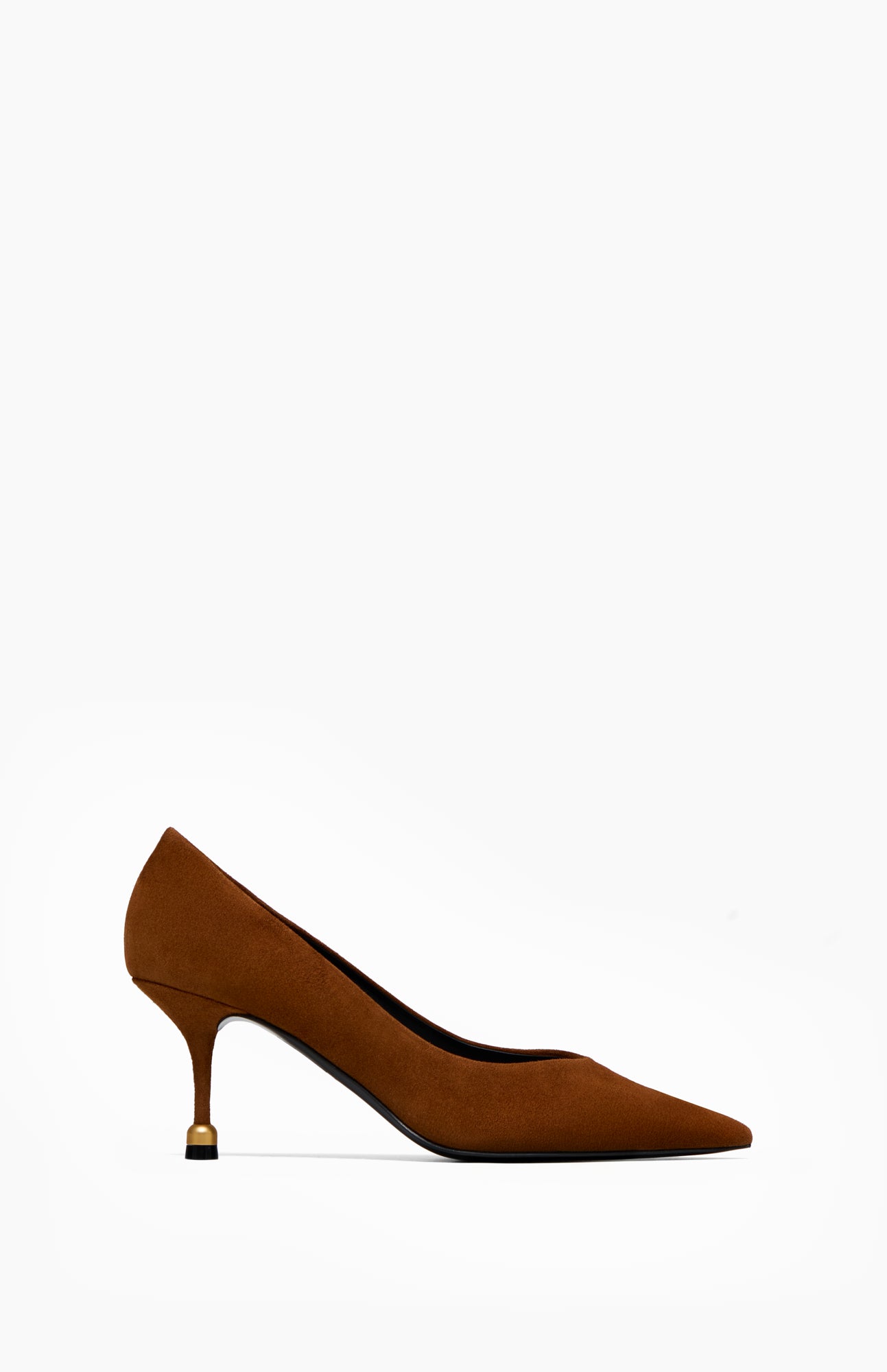 Czółenka na obcasie POLA CARAMEL 37 - Vanda Novak