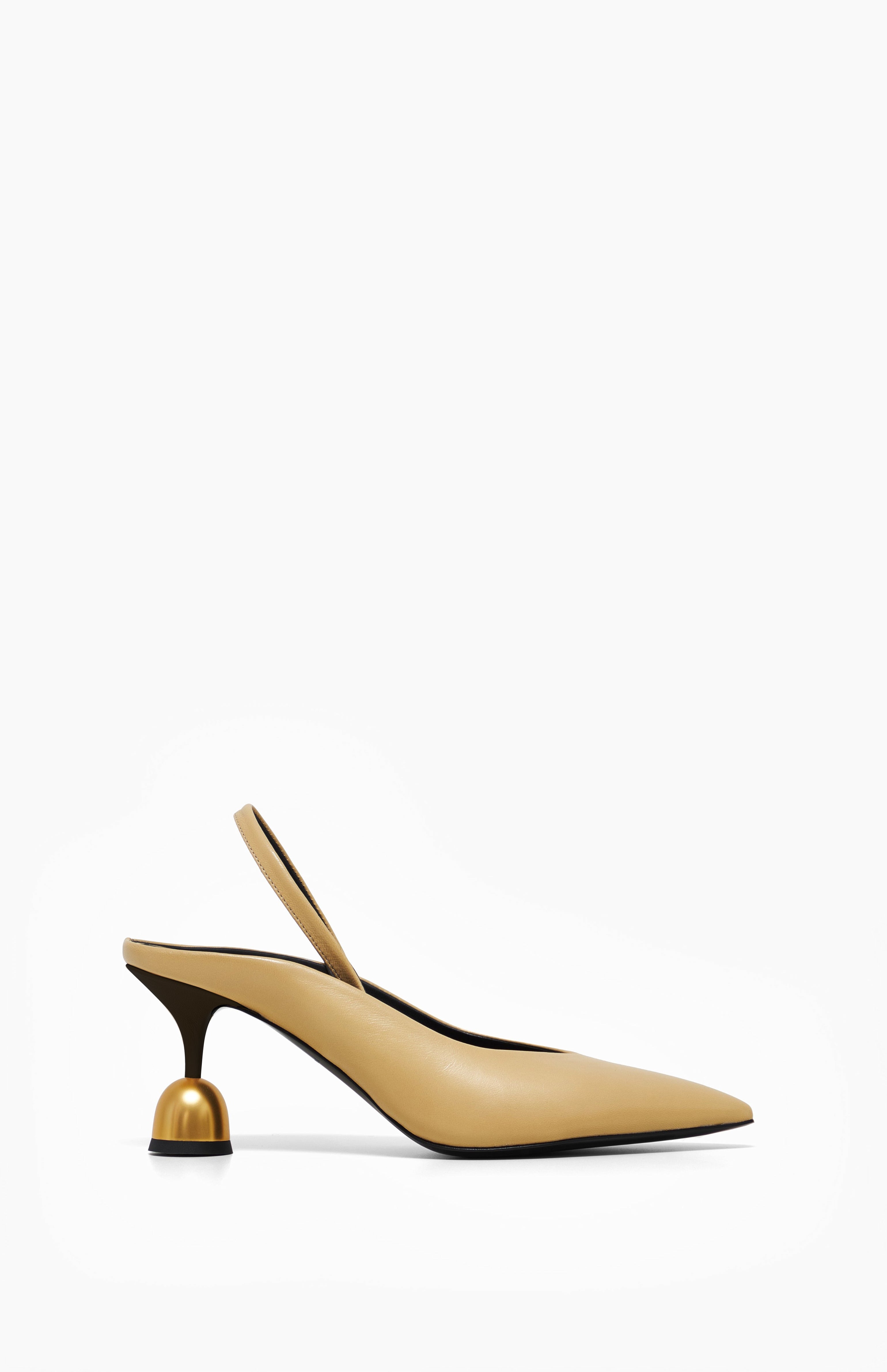 Czółenka na obcasie LUCY BUTTER CREAM 38 - Vanda Novak