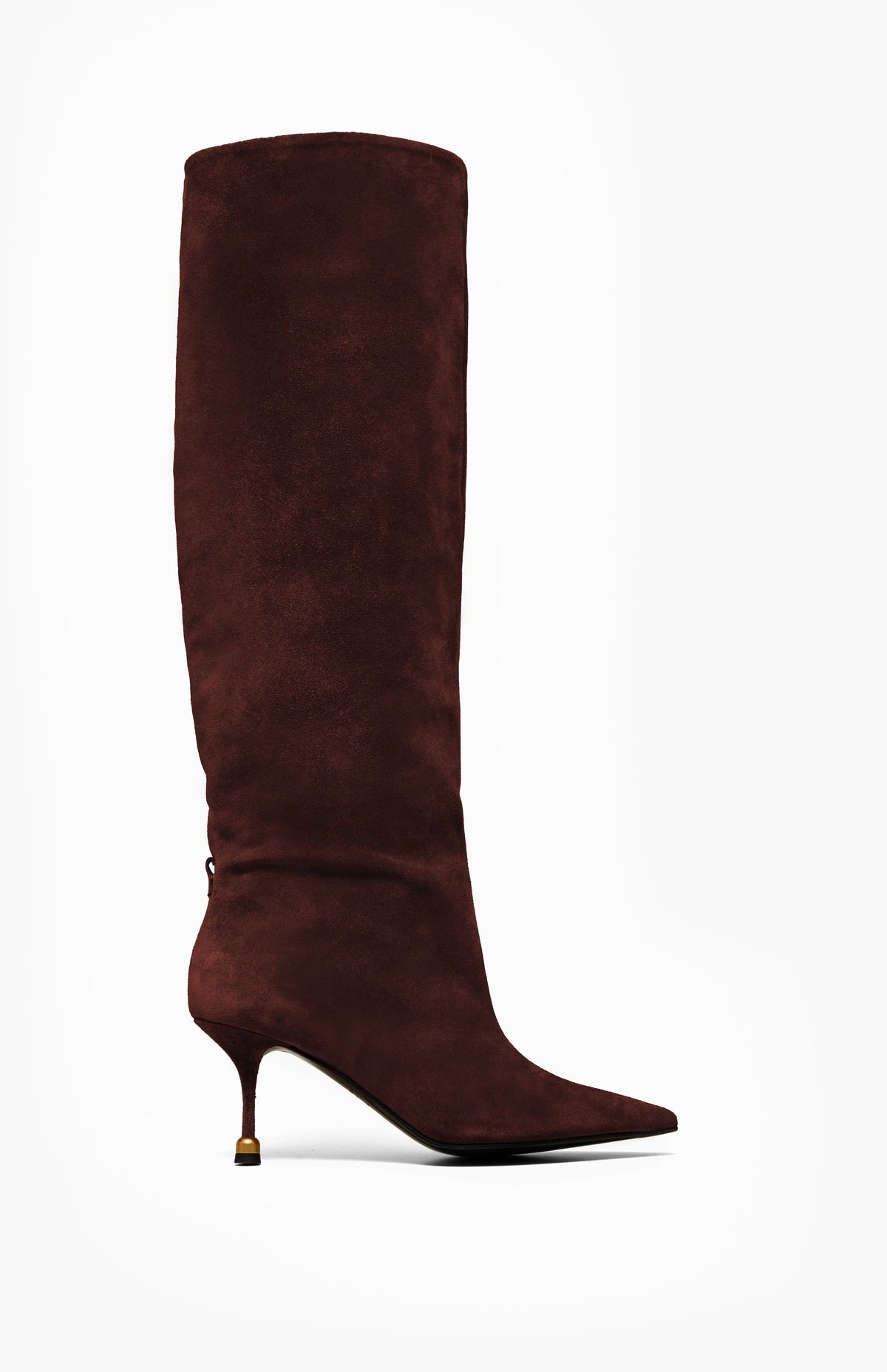 Skórzane kozaki damskie KAJA HOT CHOCOLATE 39 - Vanda Novak