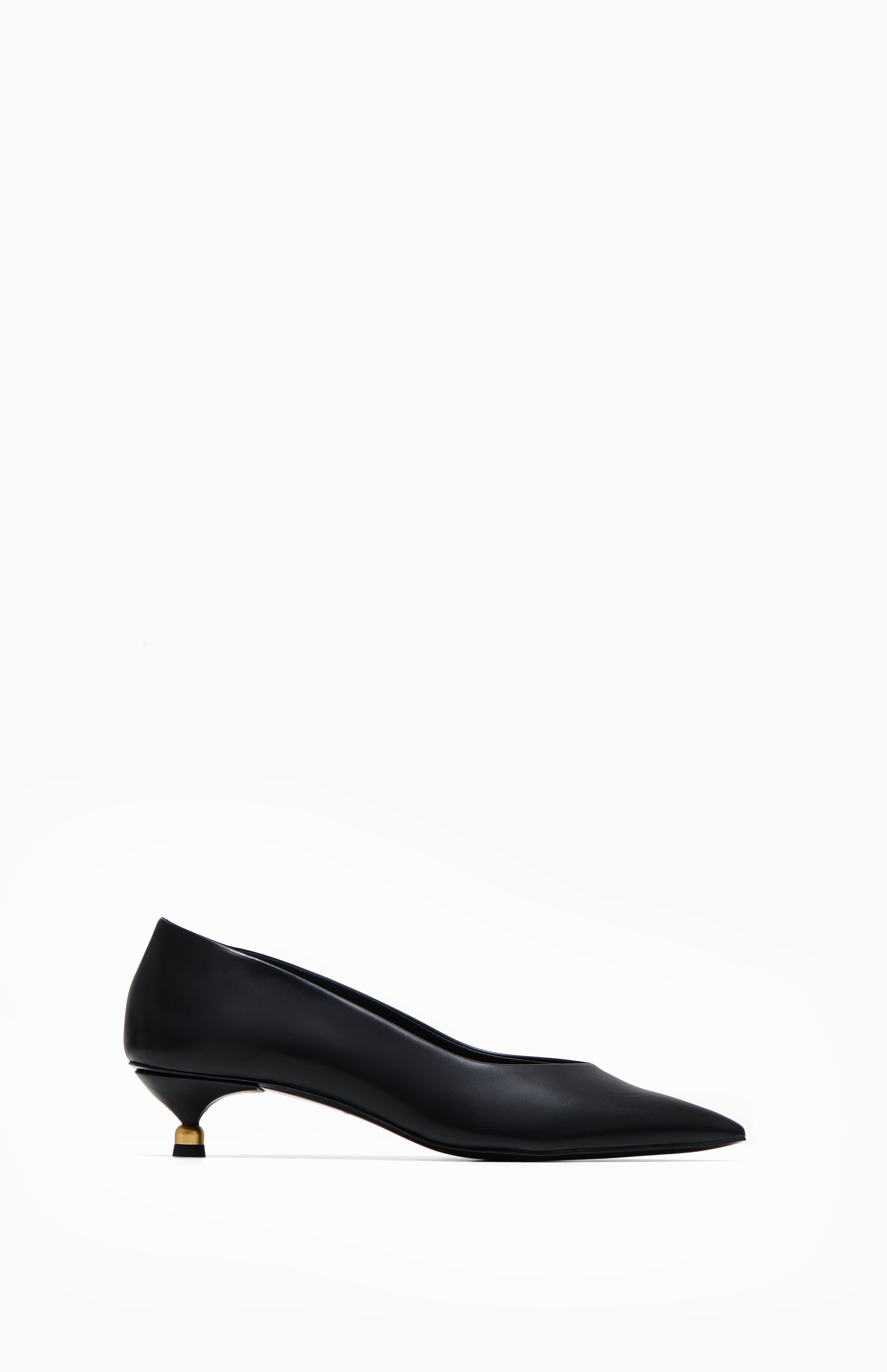 Eleganckie czółenka DIANA DEEP BLACK 37 - Vanda Novak