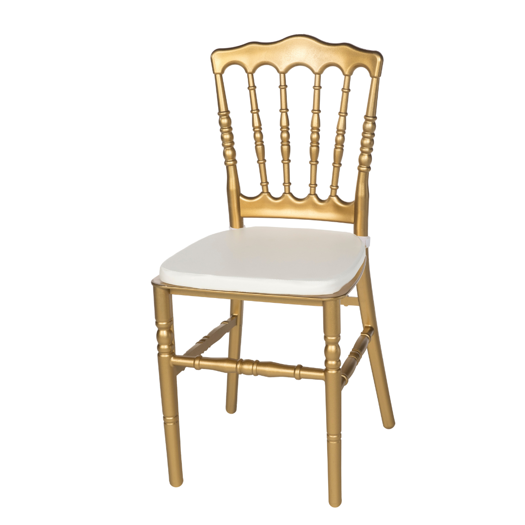 Krzesło Bankietowe/Weselne NAPOLEON PP-złoty