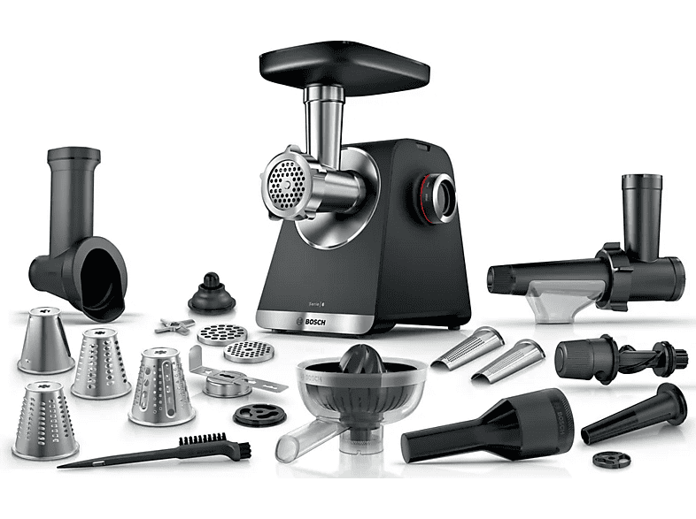Maszynka do mięsa BOSCH MFWS682B Serie 6 MultiPower 2100 W Czarny