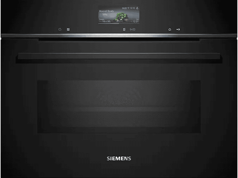 Piekarnik kompaktowy SEMENS CM736G1B1 iQ700 Czarny