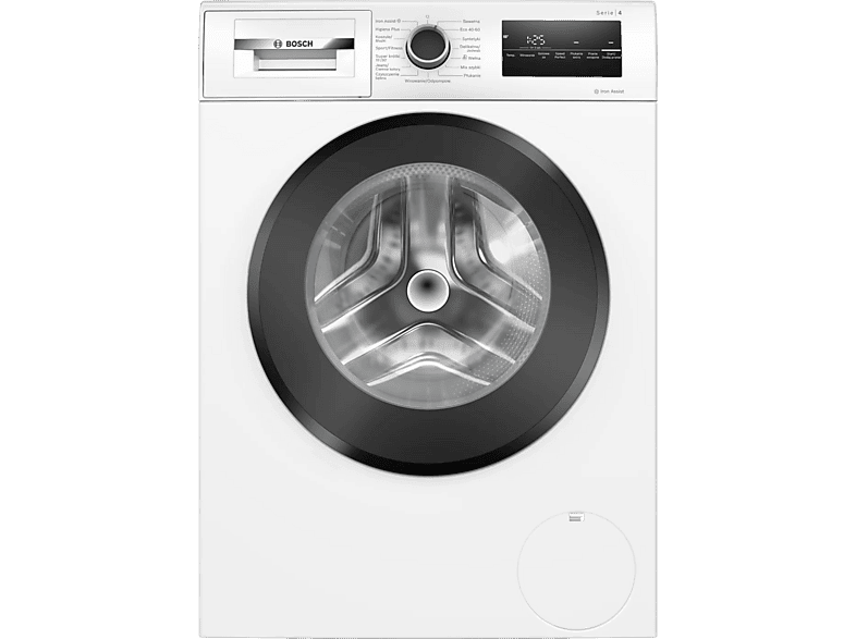 Pralka ładowana od frontu BOSCH WAN2827LPL Biały z czarnymi drzwiami