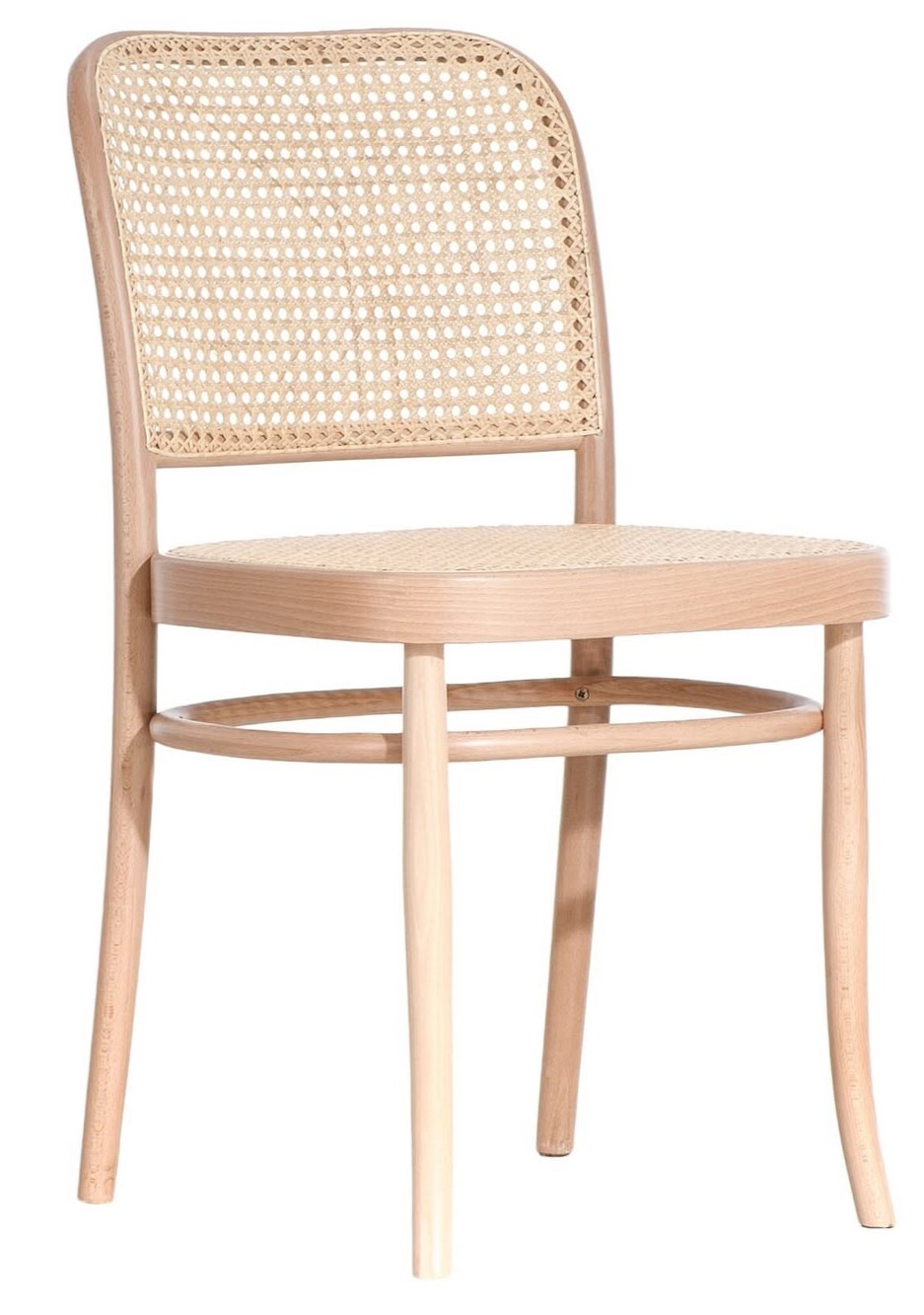 BENKO krzesło drewniane bukowe oparcie i siedzisko wyplot ręczny Paged ( A-8121 )