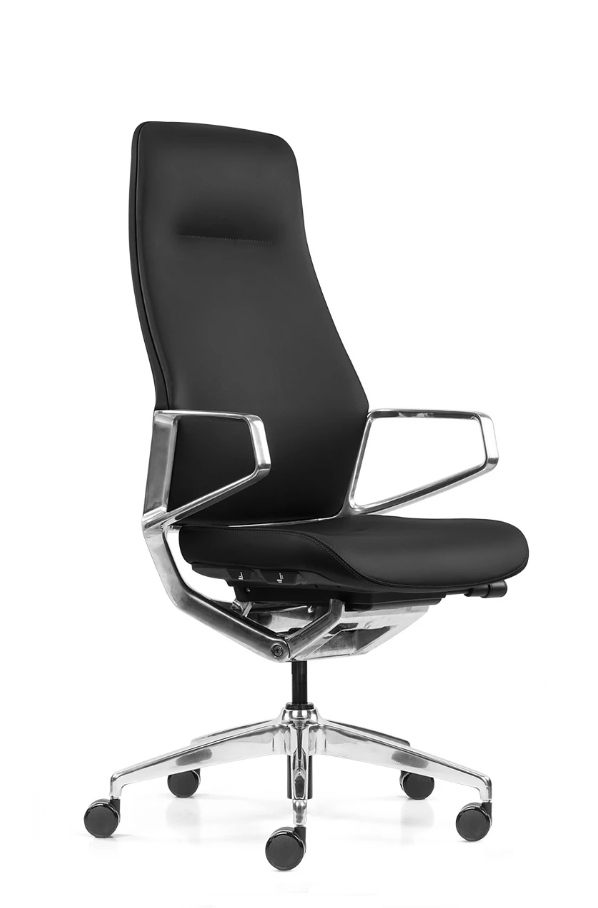 ZIRA fotel biurowy skóra naturalna