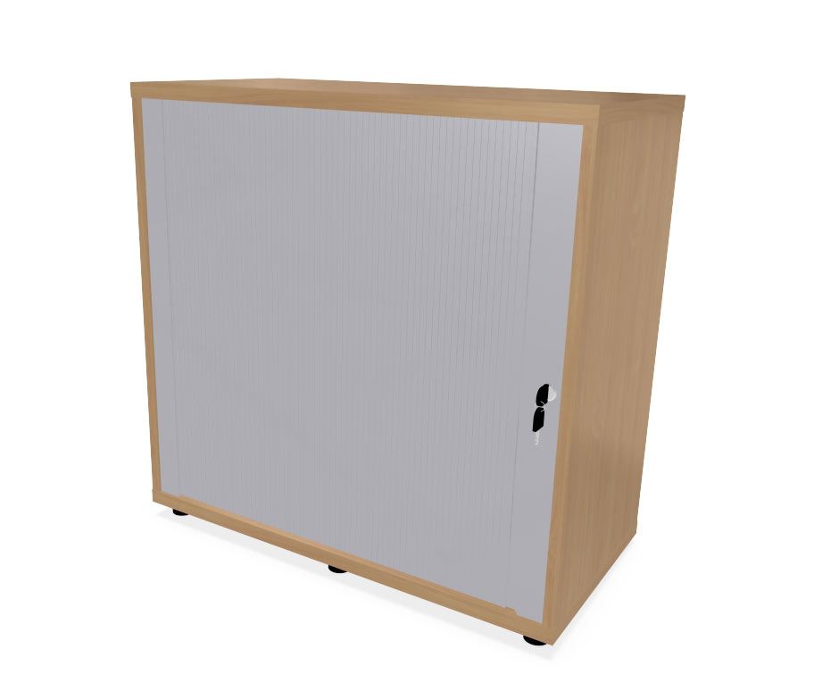 HEBE TS208 regał z żaluzją prawy 80,2x40x79,2h