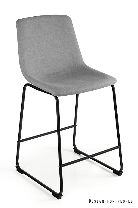 CUBE wysokie krzesło, hoker tkanina 2 kolory