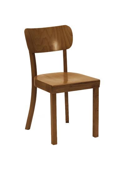 Krzesło drewniane bukowe olejowane Paged ( A-6620 )