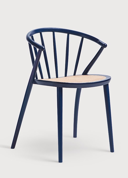 SUDOKU ERBA krzesło drewniane bukowe lakierowane siedzisko mata Paged