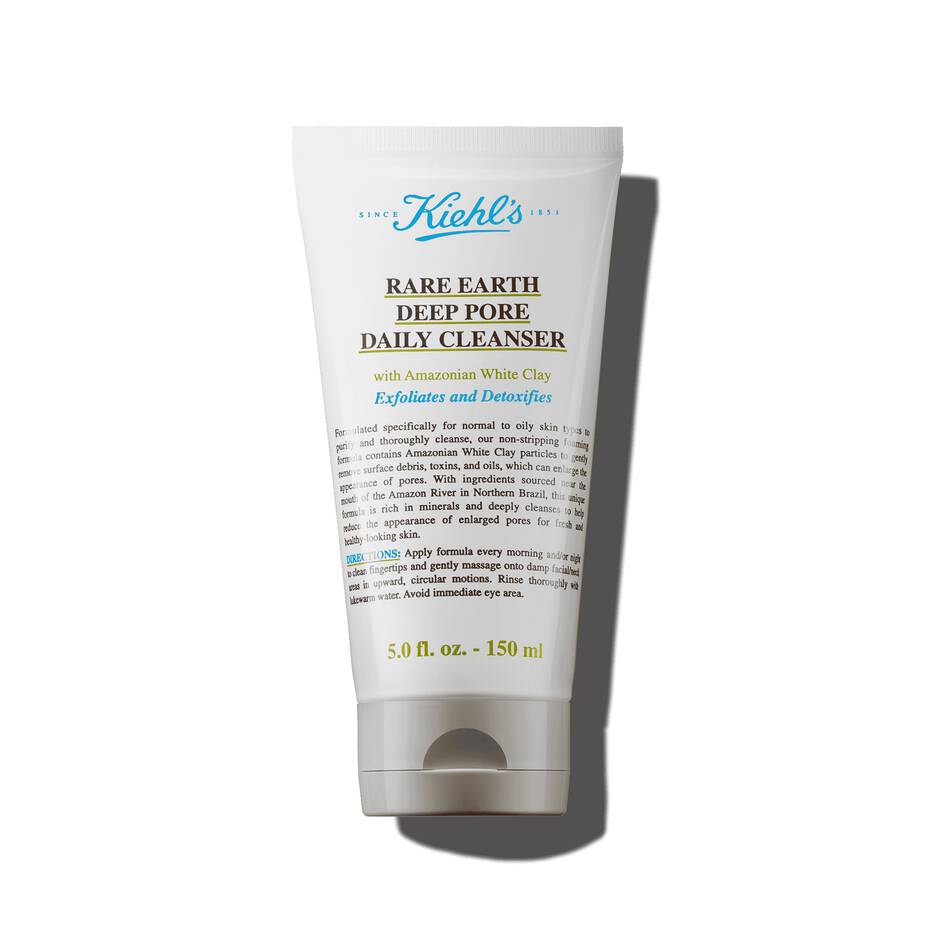 Kiehl's Rare Earth Deep Pore Daily Cleanser - Preparat głęboko oczyszczający pory do codziennego stosowania 150 ml Tubka