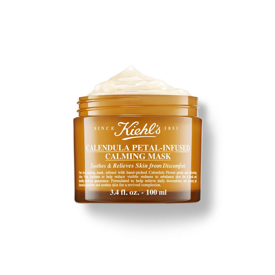 Kiehl's Calendula Petal-Infused Calming Mask - Kojąca maska do twarzy z nagietkiem 100 ml