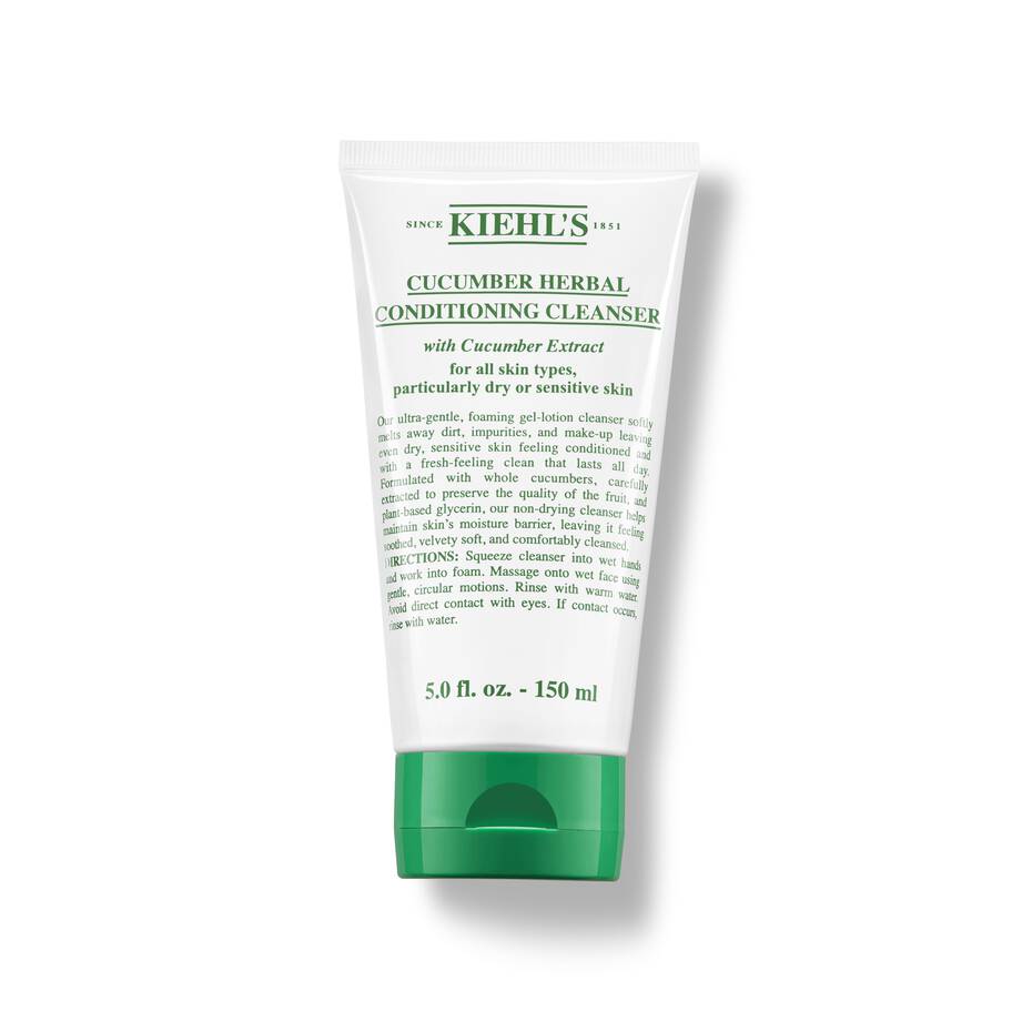 Kiehl's Cucumber Herbal Conditioning Cleanser - Delikatny żel myjący do twarzy 150 ml Tubka